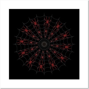 Spiderweb for Halloween Posters and Art